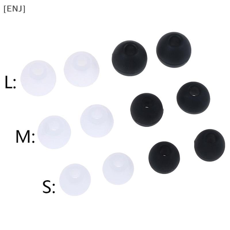 [ENJ] 6 Pairs/2*(S+M+L) Silicone Rubber Earplug Ear Pads Universal In-ear Earphone Headphone Replacement Earbud Earplug Pads Cushion null