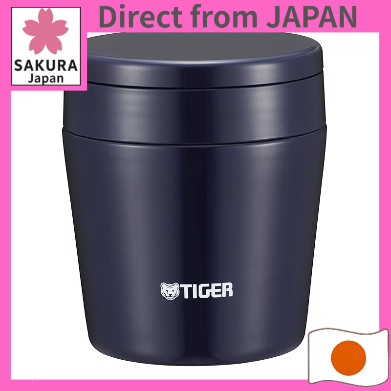 Tiger Vacuum Insulated Wide-Mouth Round-Bottom Soup Food Jar Thermal Lunch Container 250ml/300ml/380ml MCL-B025-AI/MCL-B025-YS/MCL-B025-RC/MCL-B030-AI/MCL-B030-YS/MCL-B030-RC/MCL-B038-AI/MCL-B038-YS/MCL-B038-RC