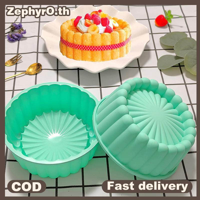 null 6 Inch Charlotte Cake Pan Silicone Cheesecake Nonsti Round Silicone Baking Mold Cake Molds For Strawberry Shortcake Tart Pie null