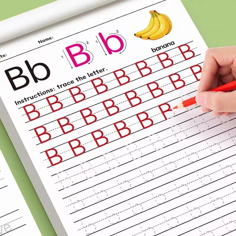 Alphabet Writing Practice Book for Kids Ages 3-6: Uppercase & Lowercase Letters | Preschool Learning Activities for Early Literacy
