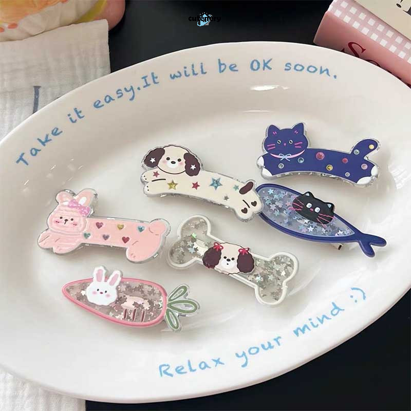 Cutenery Cute Animal Hair Clip Duckbill Cartoon Bangs Little Girl