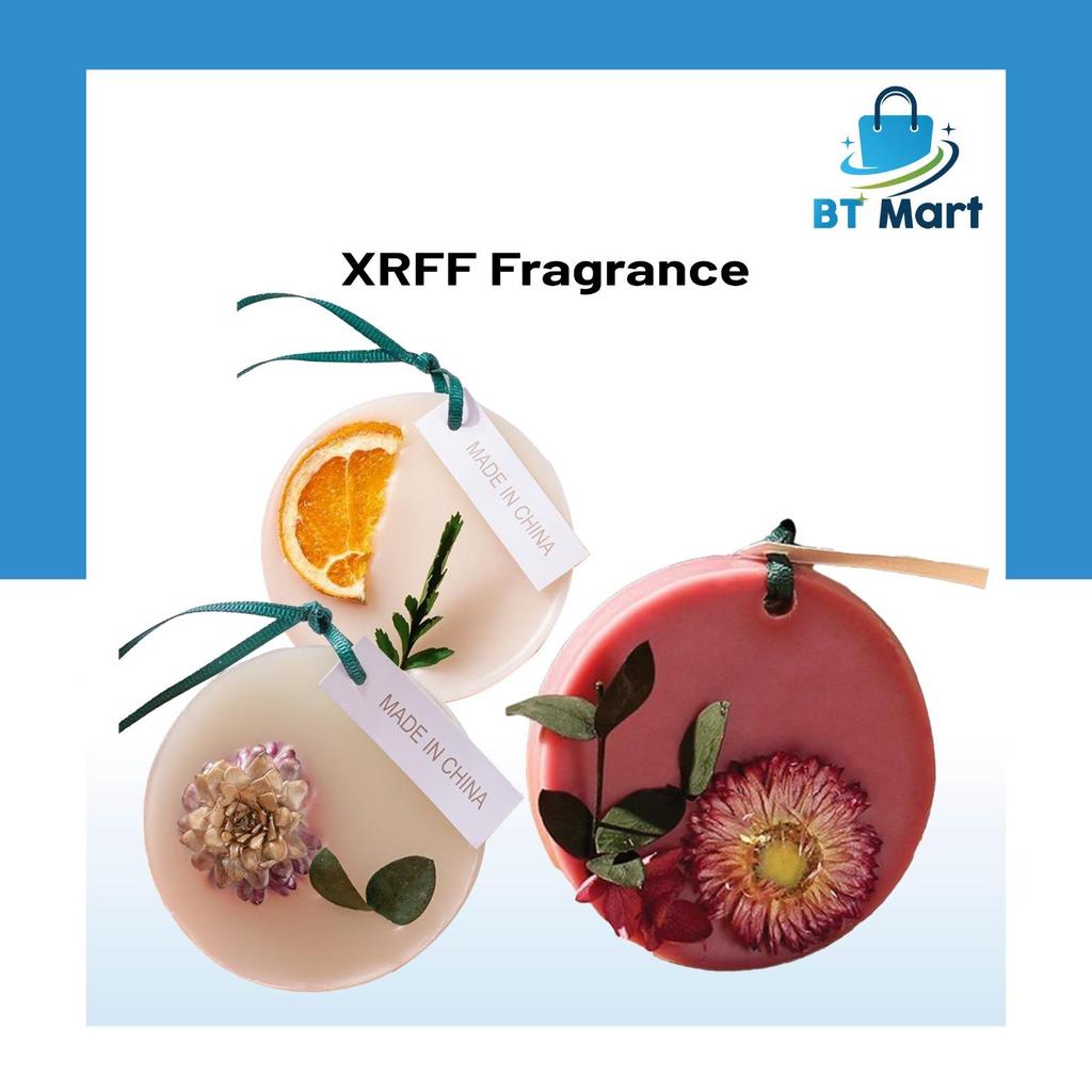 BT Mart Lilin Aromaterapi Long-Lasting Solid Candle Aromatherapy Scented Dried Flower Wax Slice Fragrance For Wardrobe