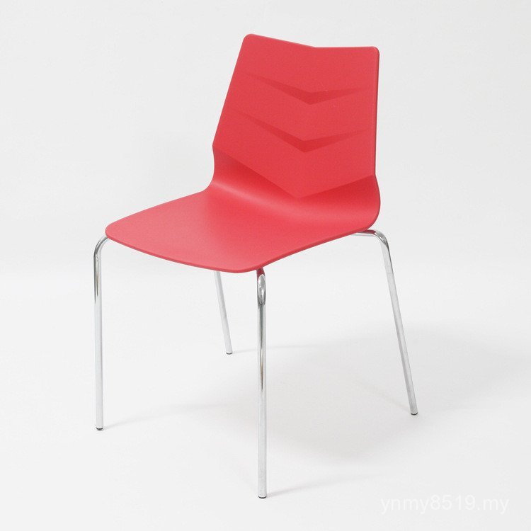 Milk Chair Plastic uc508 Creative Plastic Backrest Fast Restaurant pp Dining Chair Tea Shop Tea Restaurant Chair Chair 7FF6