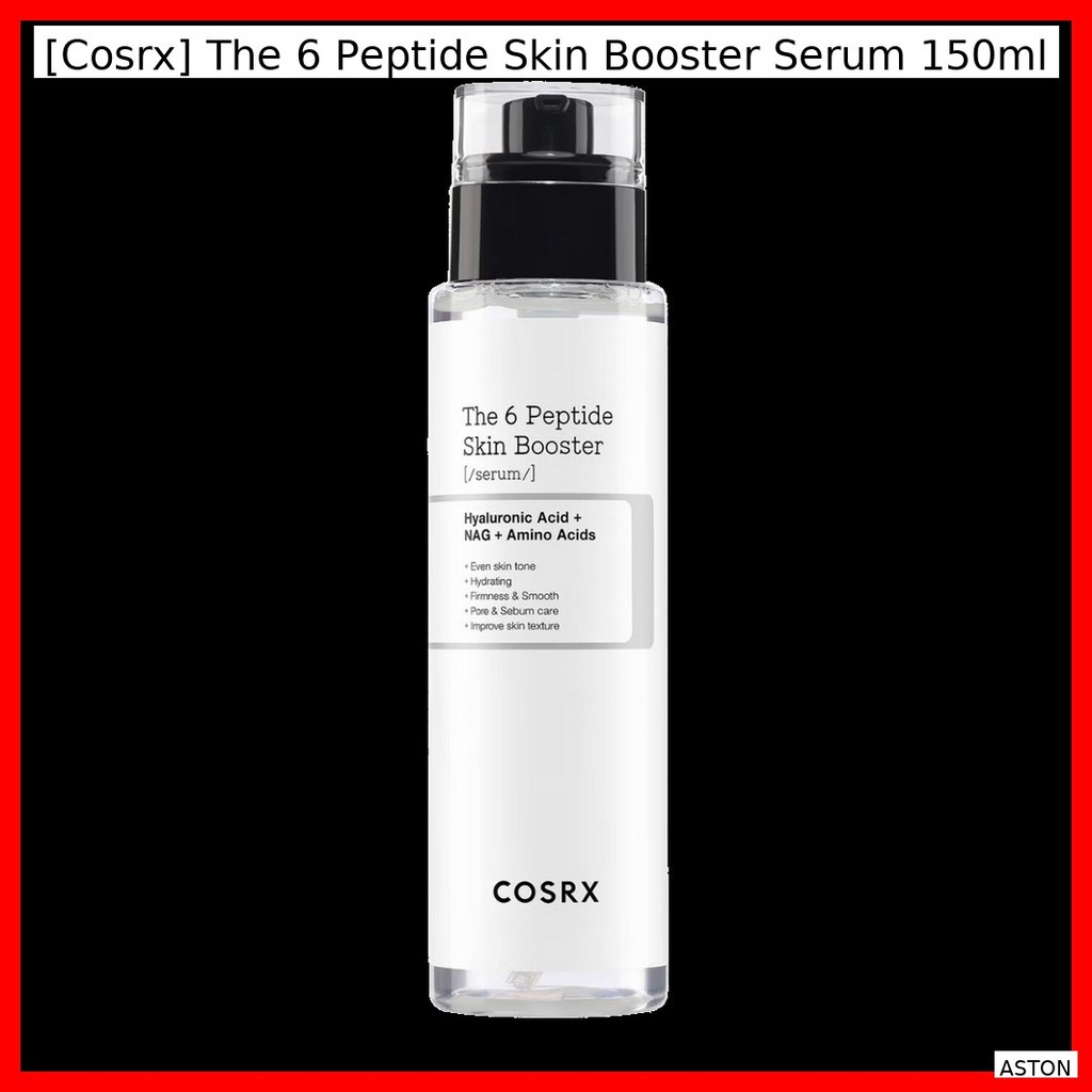 [Cosrx] The 6 Peptide Skin Booster Serum 150ml / Elasticity, Hydratio by ASTON