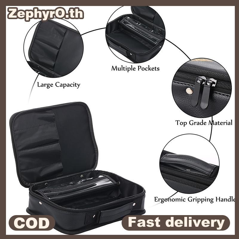 null Hair Salon Barber Hairdressing Scissors Comb Trimmer Tool Storage Pouch Bag Case null