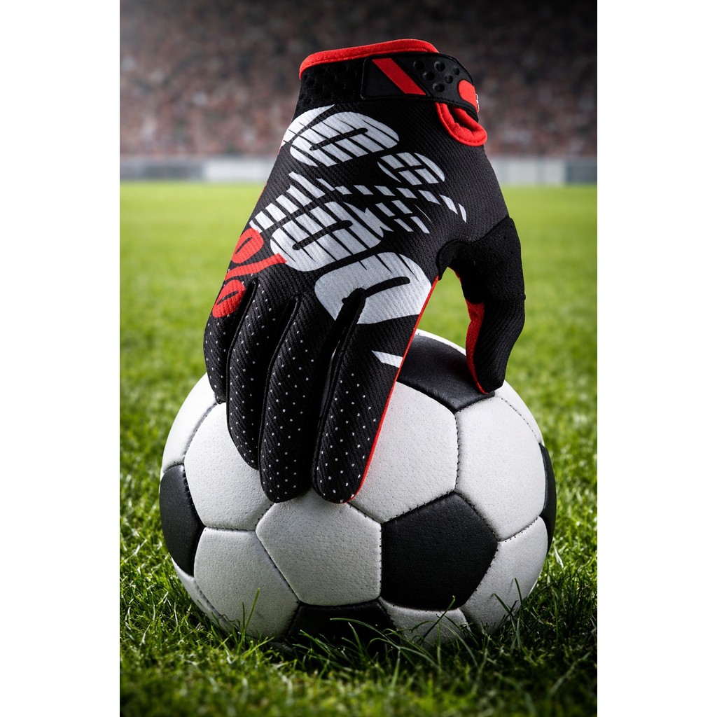 100% Race Gloves Green Medium Sarung Tangan Basikal Ringan Anti Gelincir