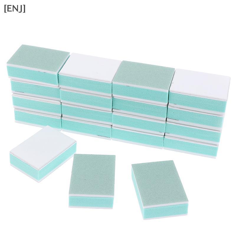 [ENJ] 50Pcs Nail Buffer Blo Grit Nail Art Sanding Polish UV Gel Shining Buffer Files null