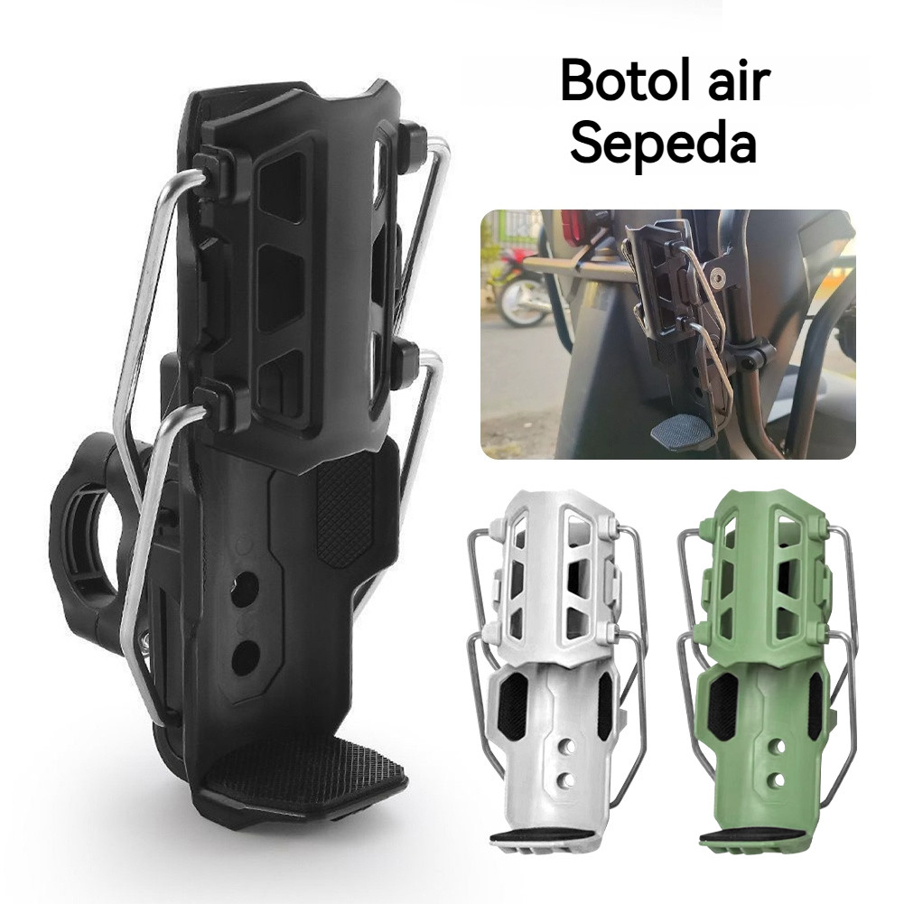 Adjustable Motorcycle Bottle Holder Versatile Cage for Bikes High-Quality Design