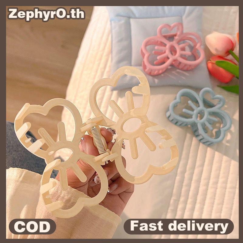 null Korean Cute Bowknot Hair Clip Plastic Claw Clip Candy Color Crab Hair Clip For Girls Sweet Hair Claw Hair Accessories For Women null