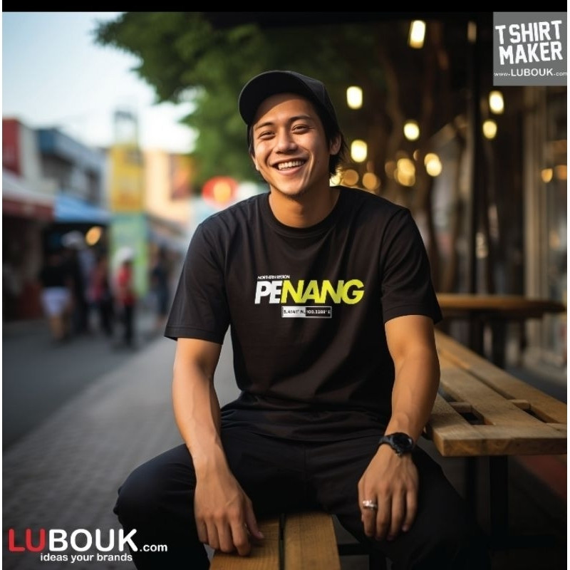 Casual Tshirt Pulau Pinang Penang Harimau Kumbang