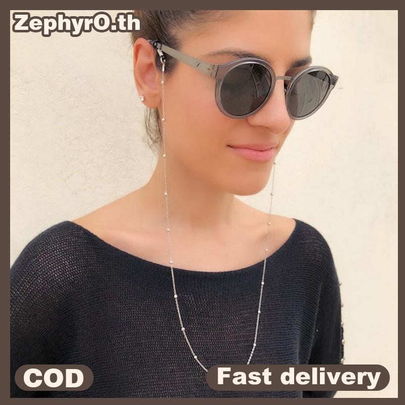 null New Women Gold Eyeglass Chains Sunglasses Reading Beaded Eyewears Cord Ne Rope null