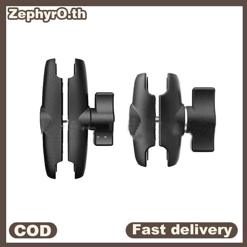 null Aluminum Alloy Double Soet Arm For 25mm/1 Inch Ball Head Holder Mount Clamp For Bicycle Motorcycle Camera Extension Arm null