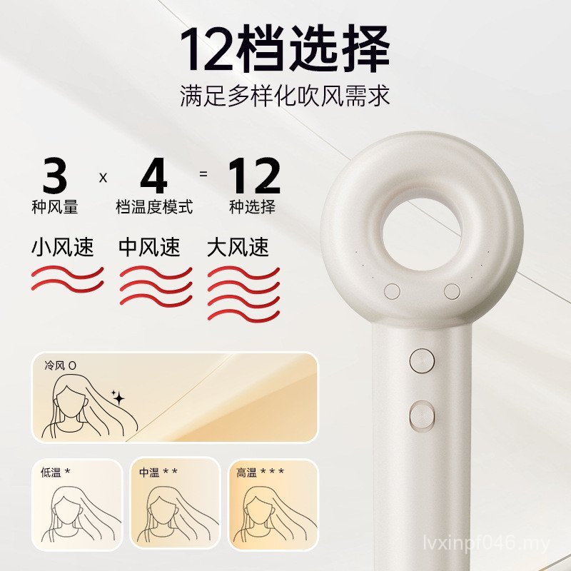 Hair Dryer Wholesale No Generation Hair High Speed Leaf Hollow Household Negative Ion No High Power Hair Dryer hyundai 1UCM