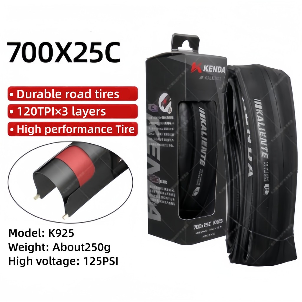 Lightweight Road Bike Tire 700x28C Low Rolling Resistance Race Tire Foldable 120TPI Puncture Resistant Road Bike Tire