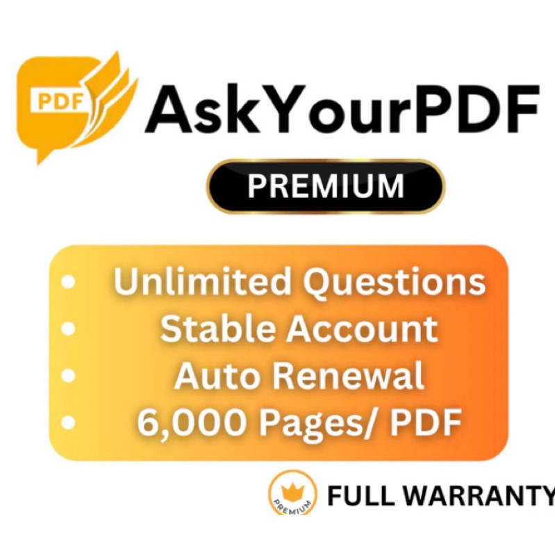 AskYourPDF  PDF AI | Summarise & Answer Questions | ChatGPT with any PDFs 0124