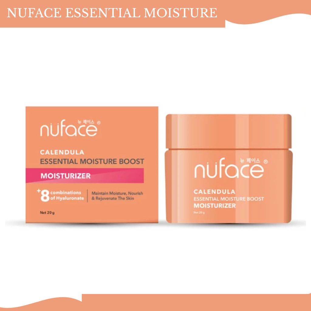 Nuface Moisturizer Calendula Essential Moisture Boost Moisturizer 20g Facial Moisturizer