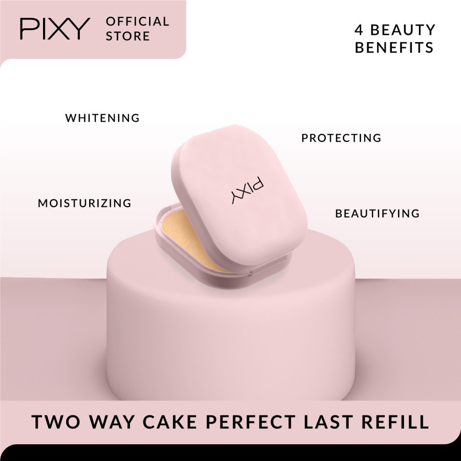 Must Durable Pixy Refill UV Whitening Perfect Last TWC 4 Beauty Benefits 4BB Compact Powder Premium - Image 4