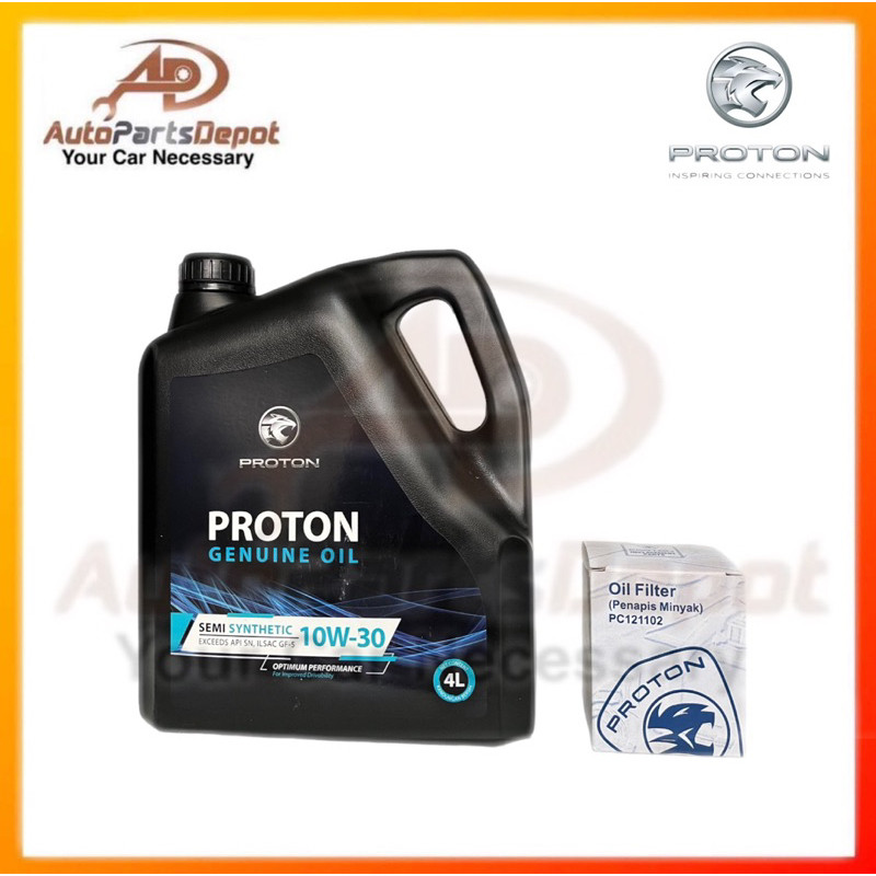 APD [PROTON]Petronas Syntium 800 SE 10w30 Semi Synthetic SN/CF Engine Oil 4L