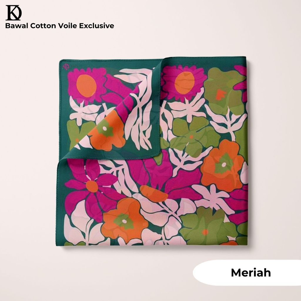 KEJORA Tudung Bawal Cotton Voile Exclusive By Daddy Scarves