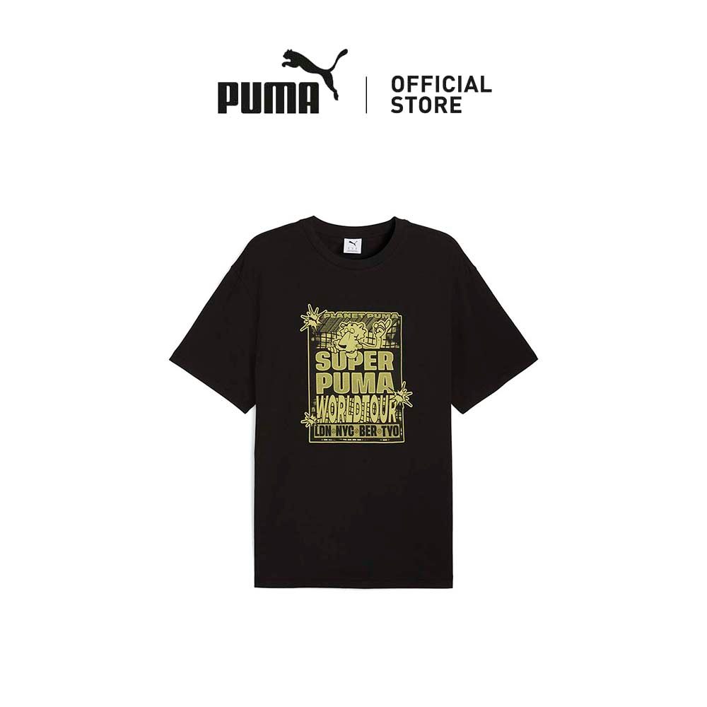 PUMA Graphic SUPER World Tour Relaxed Men's Tee