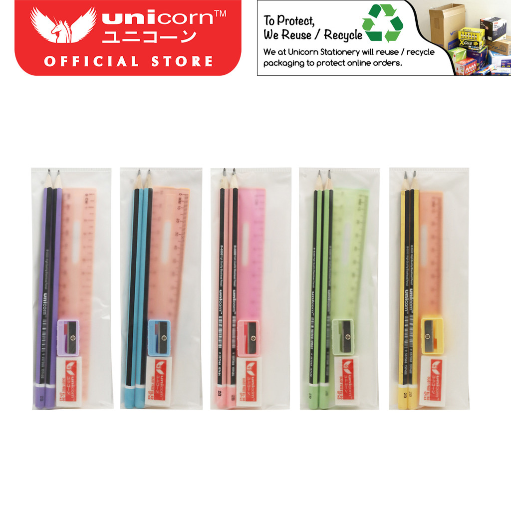 Unicorn Stationery Value Stationery Set