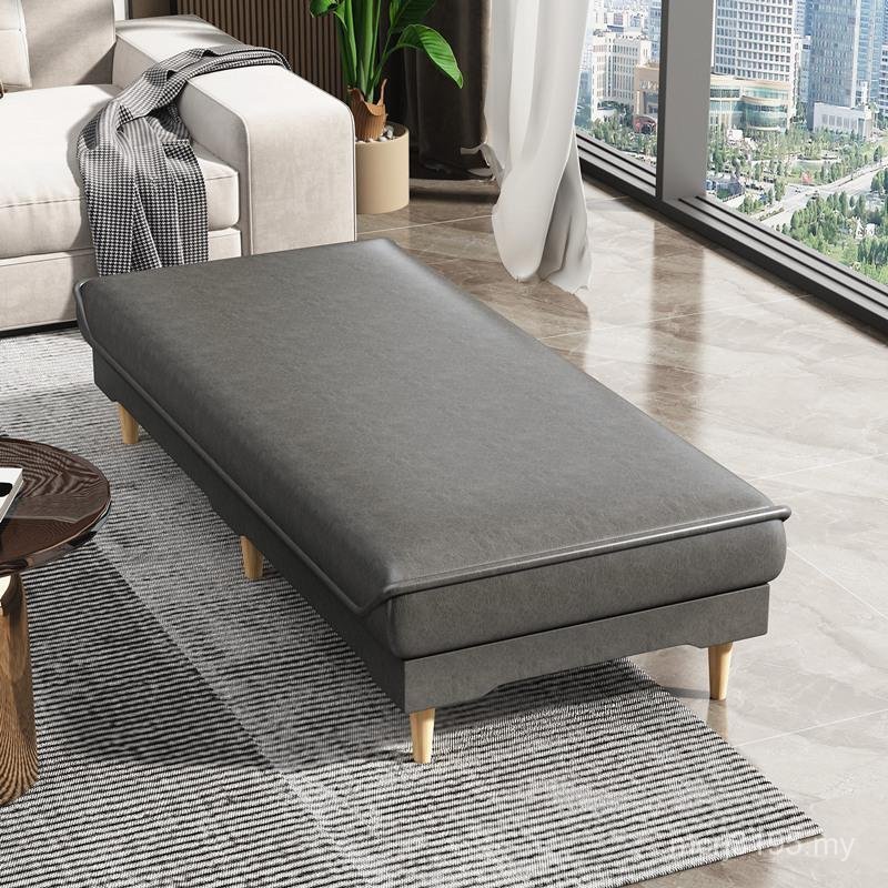 Reclining Chair Lazy Footrest Lunch Break Bed Floor Bed Stitching Balcony Bed Sofa Extended Spelling Single Widened Bed Stool Tail Ex