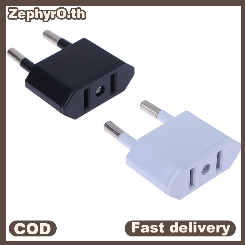 null 2Pcs EU Adapter Travel Converter Adapter American China US To EU Plug Euro Plug Electrical Adapter AC Electrical Soet null