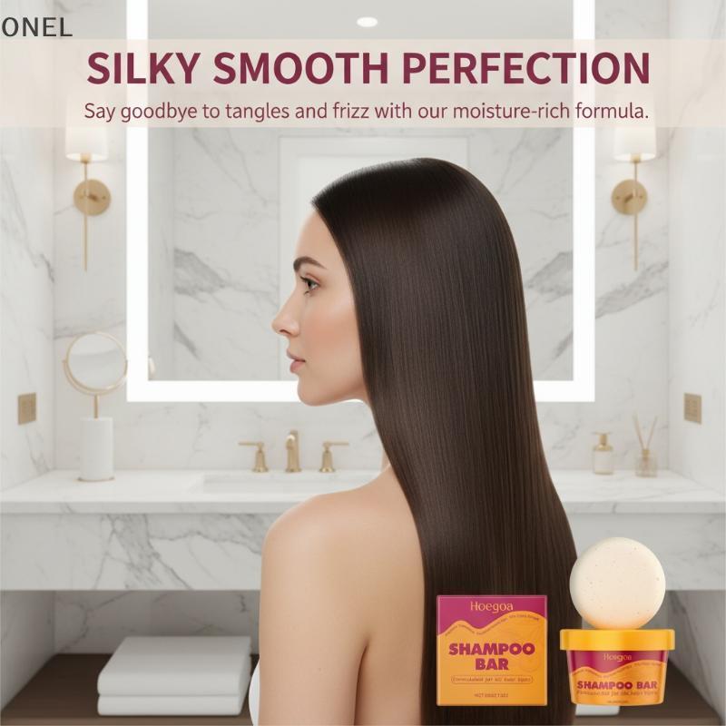 ONEL Citrus Shampoo Bar Coconut Orange Extract Gentle Cleansing Moisturizing Nourishing For Dry Damaged Hair Antioxidant Protection VN