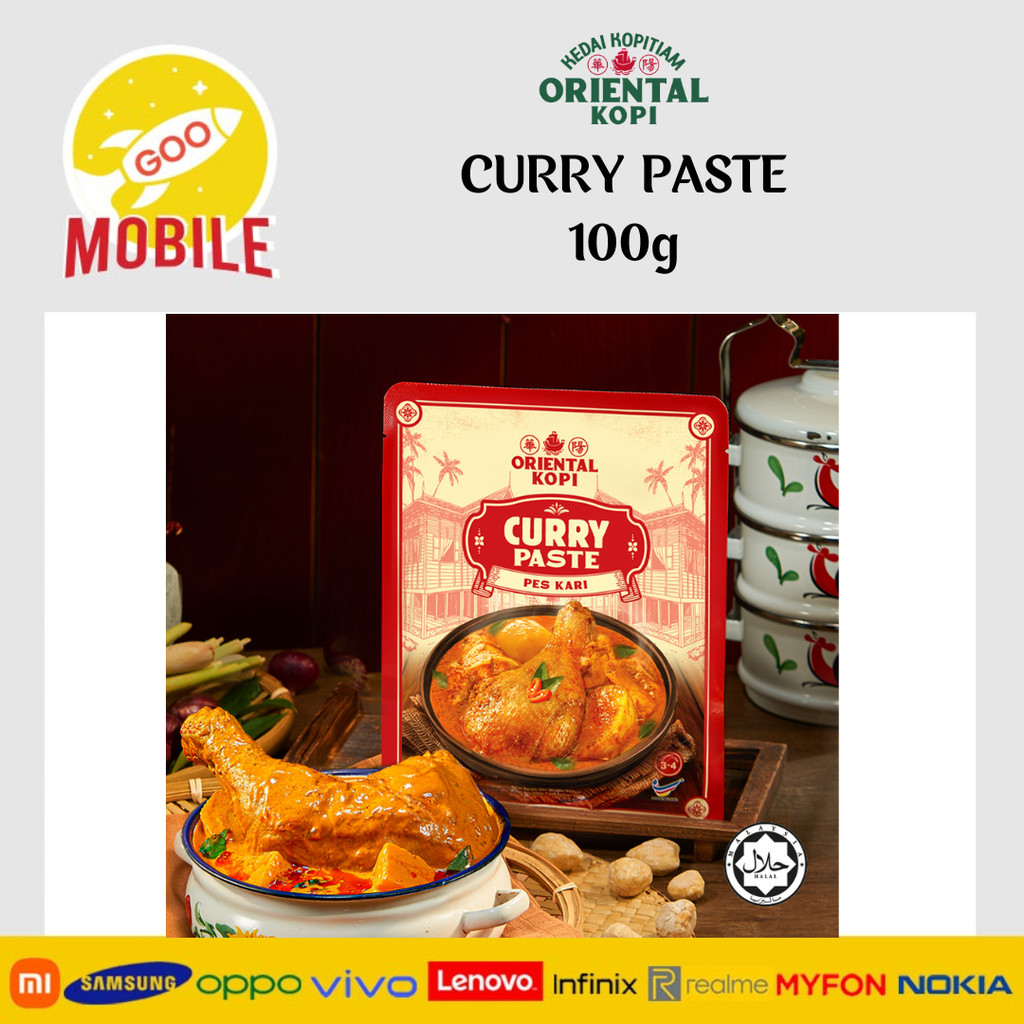[NEW] ORIENTAL CURRY PASTE | Traditional Nanyang Curry | 100g | Authentic Malaysian Spice Blend | HALAL
