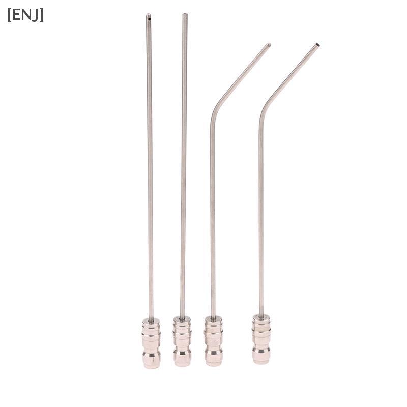 [ENJ] 1pcs High Pressure Cleaning Needle Nozzle 1/4" Qui Connect Slim Design For Deep Cleaning AC & Car Washer Tanks null