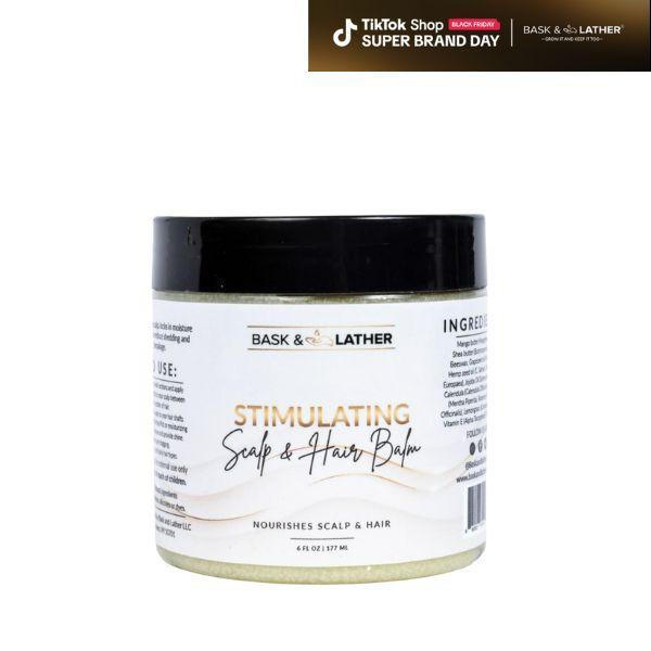 StimulatingScalpandHairBalm,SheaButterandMangoButterBlendforMoisturizingHaircare