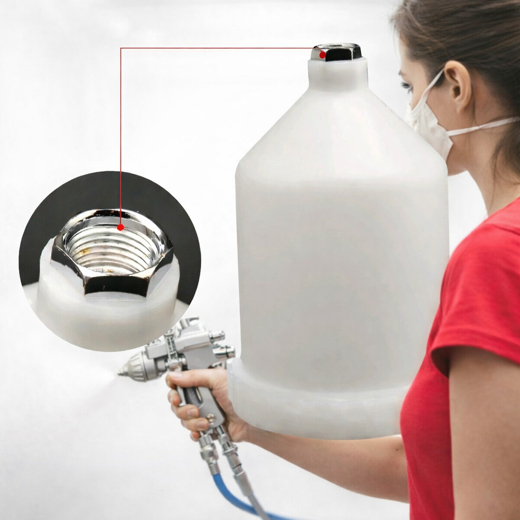 Must Durable Spray Gun Bottle 600ml – Ideal Car Wood & Metal Painting