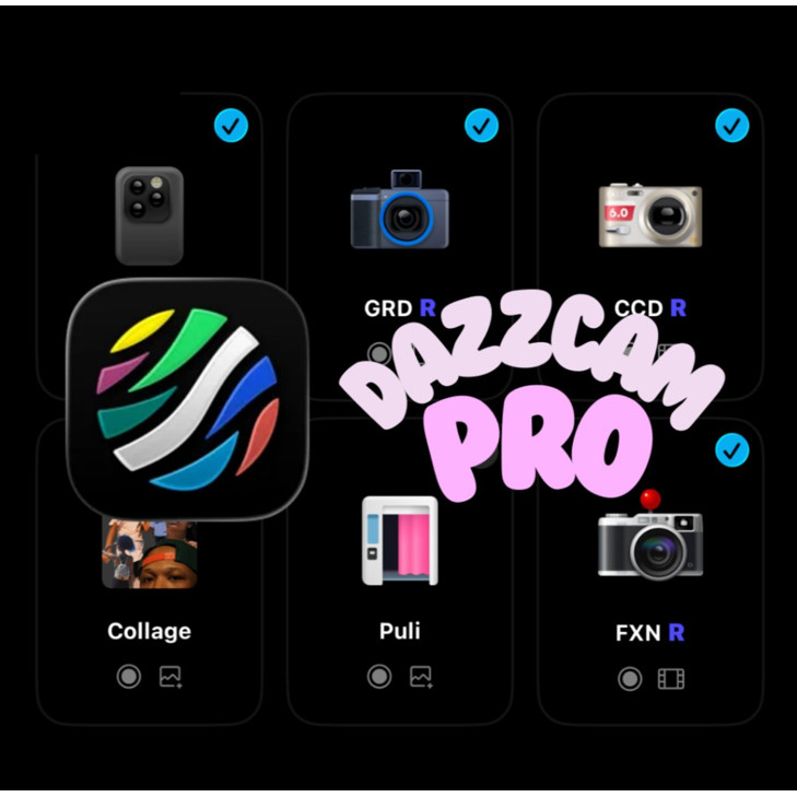 DAZZ CAM Pro Digital Vintage Camera Unlocked Ios lifetime with individual warranty 0204