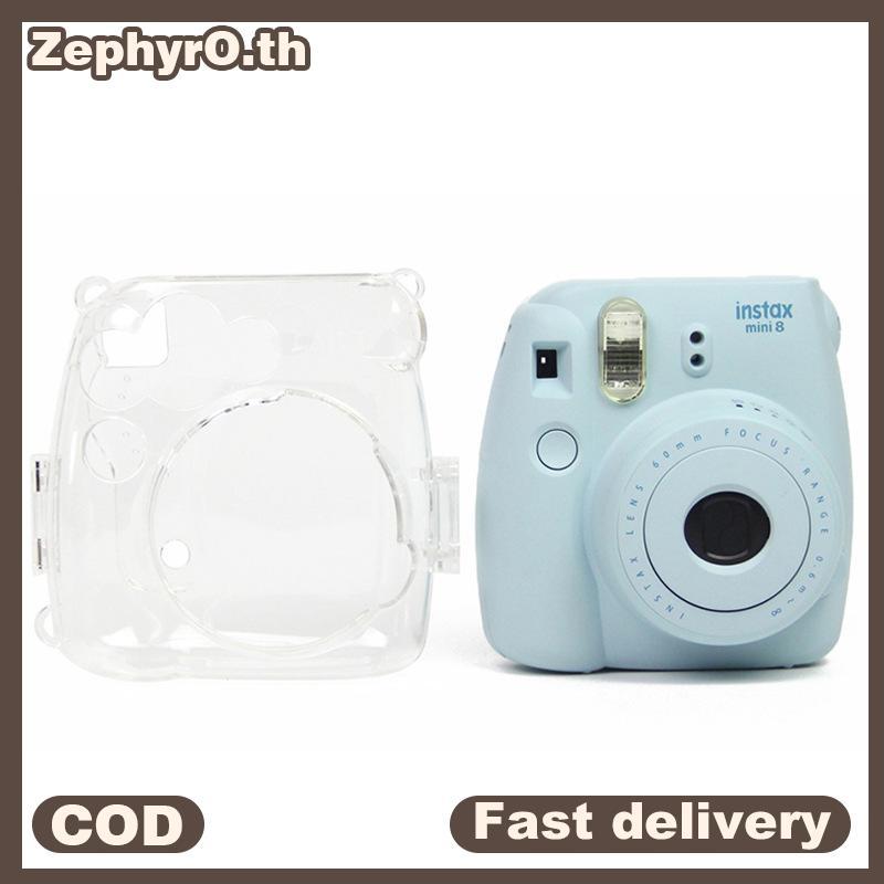 null Fujifilm Instax Mini 8 /8+ 9 Film Instant Camera Clear Hard Case Bag Cover Shell null