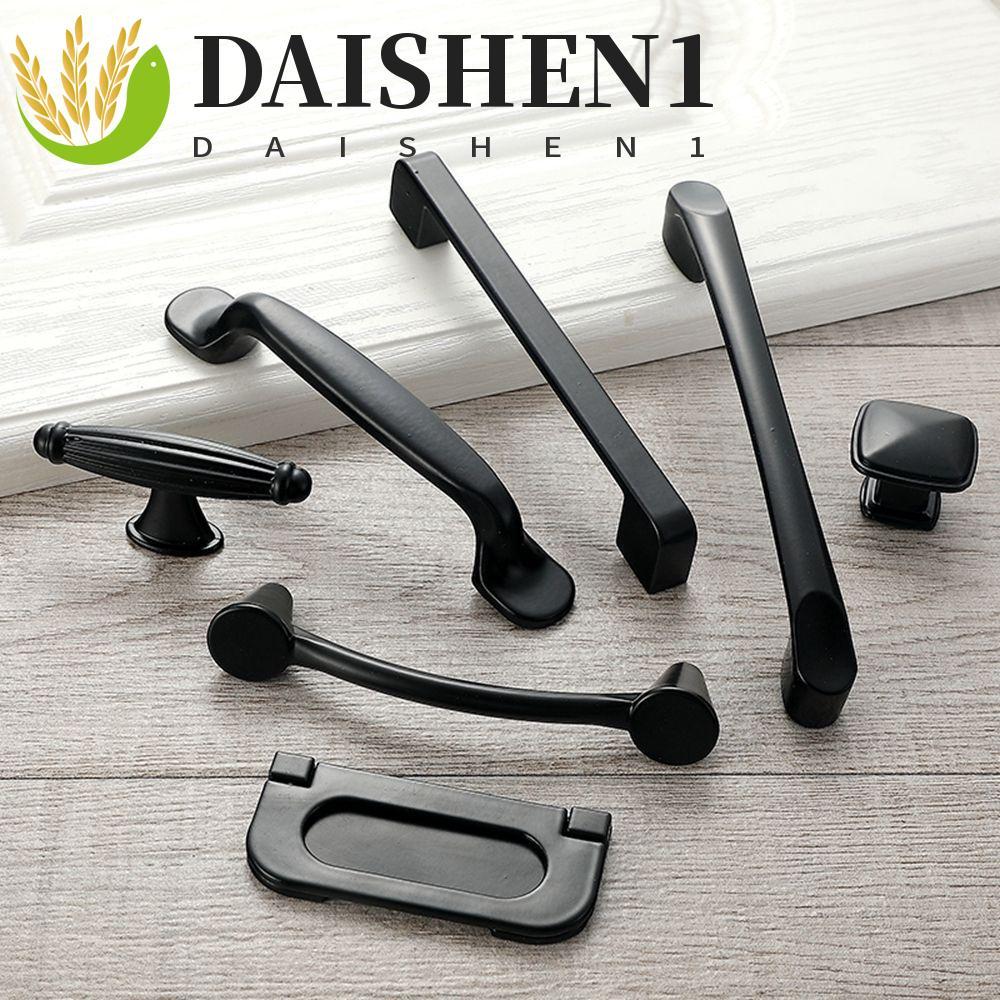 DAISHEN1 Cabinet Handles Solid Aluminum Alloy American Style Kitchen Home Improvement Wardrobe Cupboard Knobs