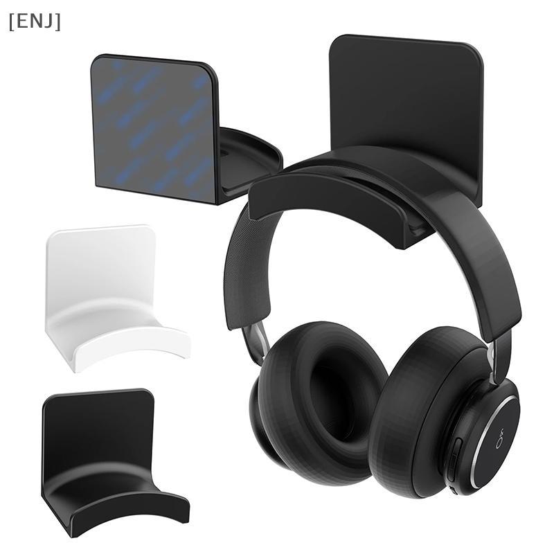 [ENJ] Universal Wall Mounted Headphone Stand Gaming Controller Holder Headset Display Ra Under Desk Hanger Hook For Earphone null
