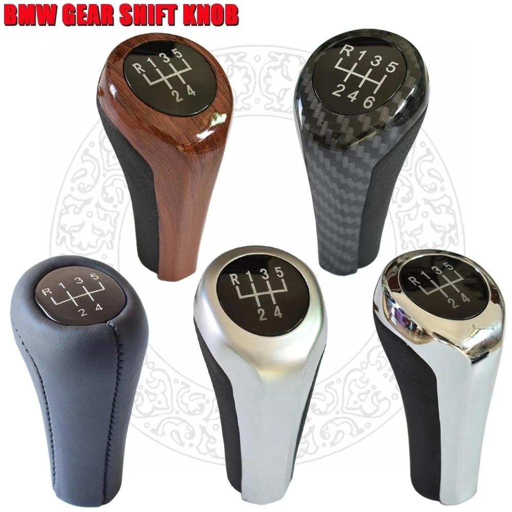 5 6 Speed Gear Shift Stick Knob For BMW 1 3 5 6 7 Series E60 E61 E28 E34 E39 E63 E64 E90 E91 E92 E93 E87 X1 E84 Z8 E52 M3 M4 M5