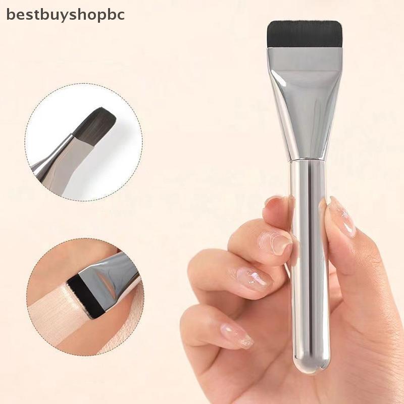 null Ultra Thin Foundation Brush Lightweight Face Contour Flat Contour Brush Blending Foundation Cream Makeup Brushes Beauty null
