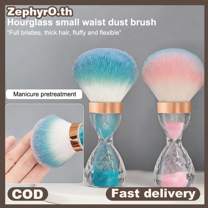 null Diamond Shaped Large Brush Head Cleaning Nail Brush Nail Art Dust Brush For Nail Beauty Soft Cleaning Remover Acrylic Gel null