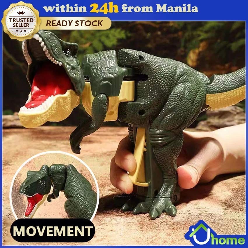 【SOYACAR】Dinosaur Toy Automatic Swing Bite Simulation Model Dino Fidget Toy Gift