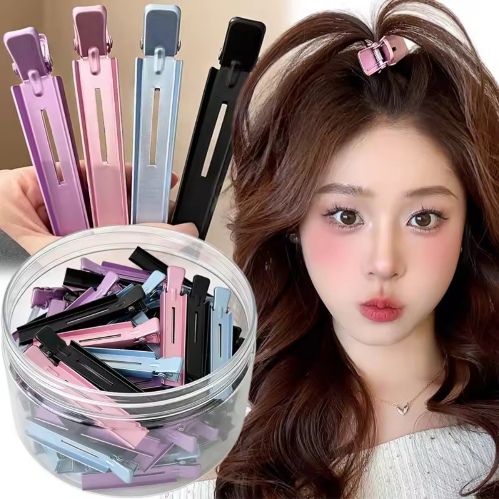 High Skull Top Hair Root Lifting Clips Fluffy Hair Root Hairpin Colorful Metal Hair Styling Duckbill Clip for Barber Hairdressing #FashionAccessoriesLover
