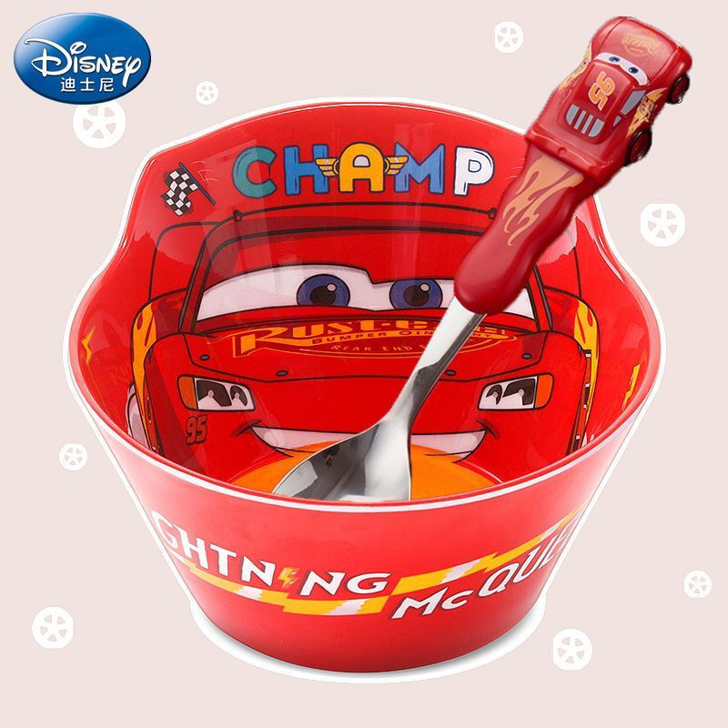 New Product#迪士尼儿童餐具耐辅食碗勺隔烫汤碗12Y