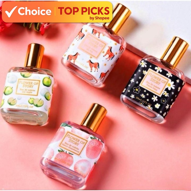 The Beauty Street 30ml FLOWER OF STORY Lady Perfume Fragrance Minyak Wangi Gift