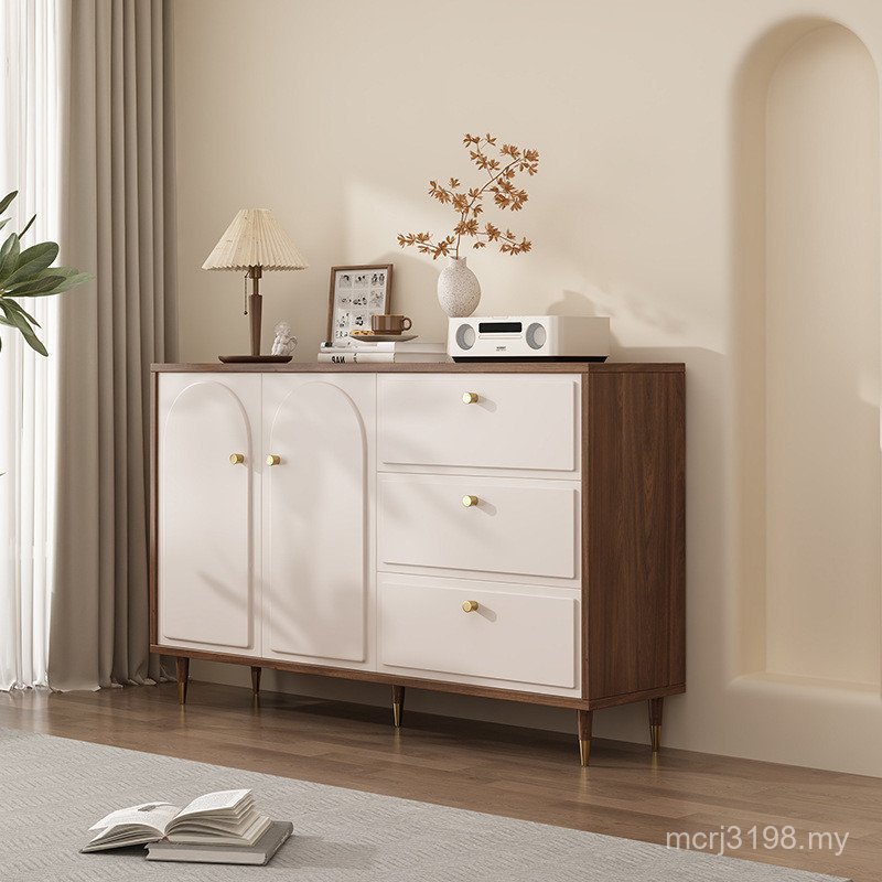 Medium Drawer Cabinet Five Drawer Cabinet Retro Bedside Locker Antique Solid Wood Five Drawer Cabinet French Living Room Bedroom