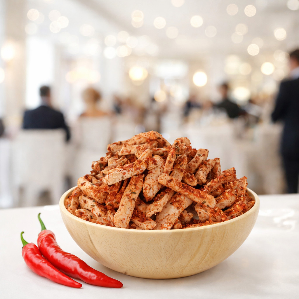 Basreng HALAL Pedas Ultimate Bandung Daun Jeruk Rangup Snack Indonesia Premium