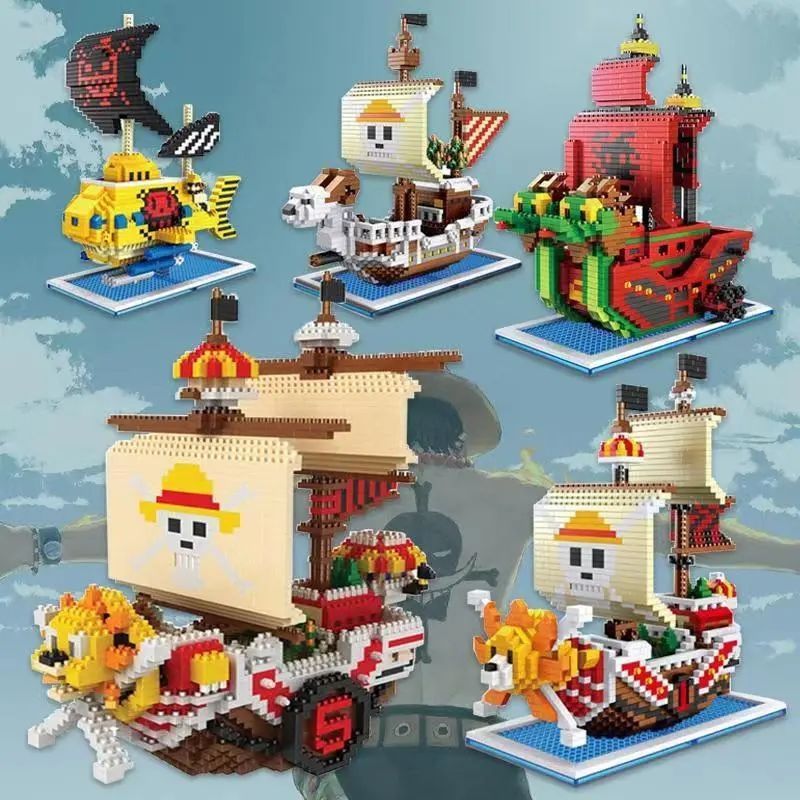 Sailboat Compatible Lego Miniature Blocks Lego Miniature Blocks Pirate One Piece Black Pearl No. Ten Thousand Miles Sunshine Adults High Difficulty Sailboat Compatible Lego Miniature Blocks Pirate Ship Pirate20260124