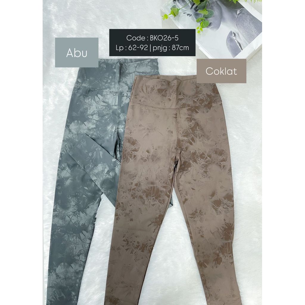 LONG PATTERNED LEGING BK026-5