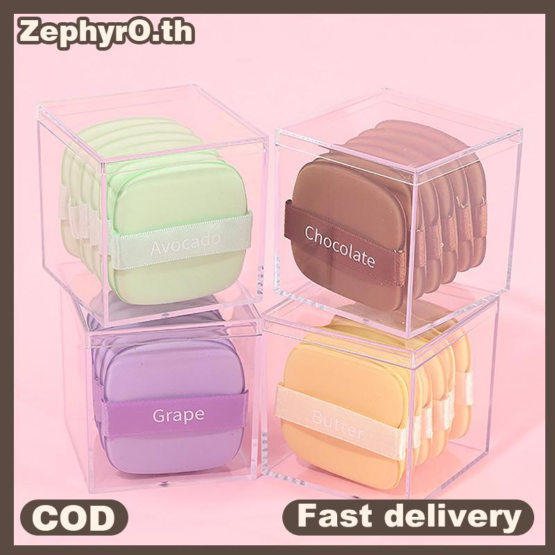 null Multipurpose Reusable Makeup Wet And Dry Dual Use Puff Set Air Cushion Sponge Cosmetic Puff Makeup Tool null