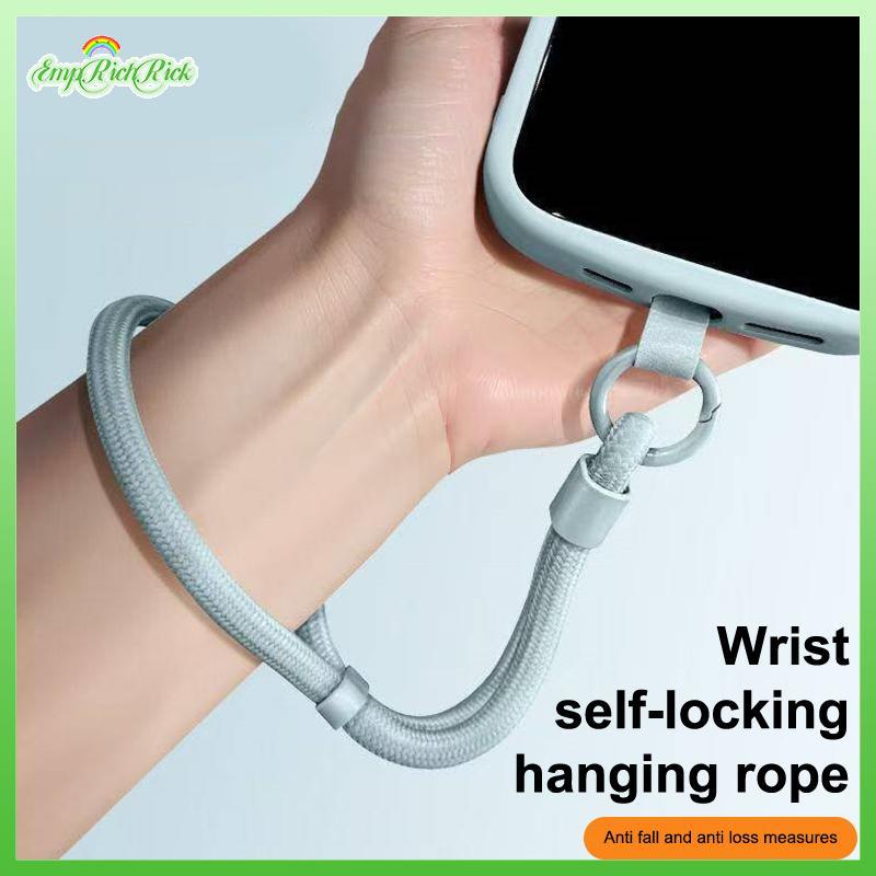 [ERHK-t] Mobile Phone Lanyard Adjustable Anti-lost Wrist Strap Universal Short Hanging Cord For Cell Phone Case For IPhone Xiaomi Samsung new