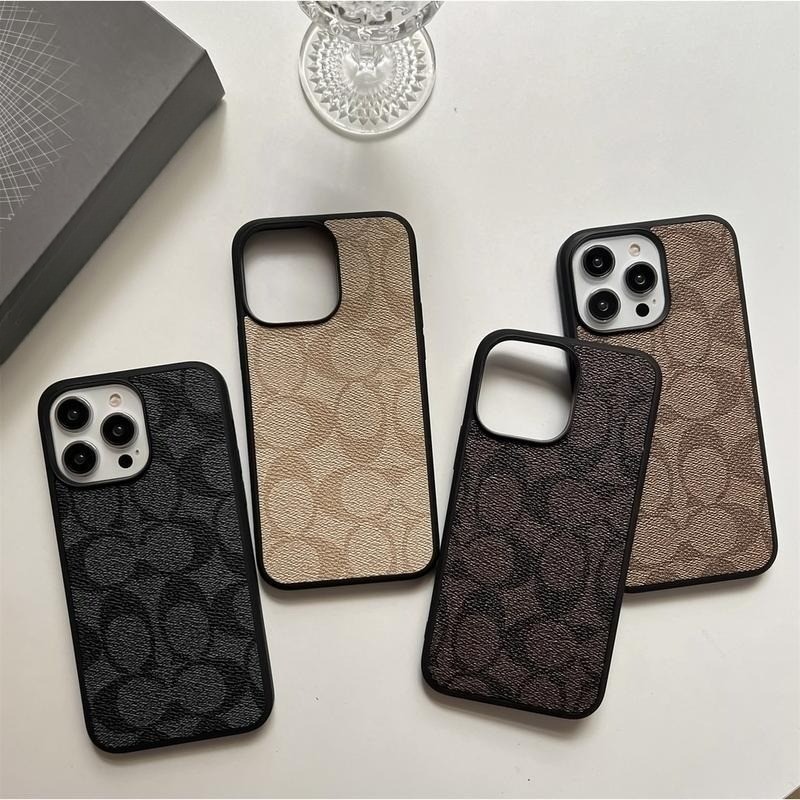 Fashion Luxury Lychee Pattern Phone Case For iPhone 17 16 15 14 13 12 11 Pro Max Plus XR XS Shockproof Case